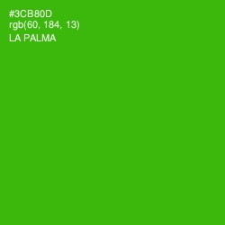 #3CB80D - La Palma Color Image